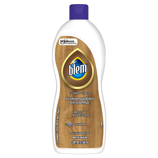 Lustra Muebles Crema Lavanda 500 Ml ASEO Y LIMPIEZA BLEM 