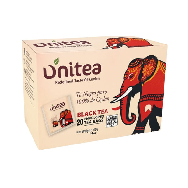 Té Negro Ceylán Caja 40 Gr 20 Un ALIMENTOS UNITEA 