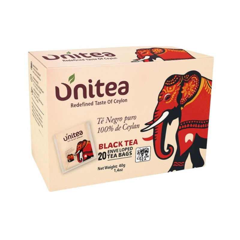 Té Negro Ceylán Caja 40 Gr 20 Un ALIMENTOS UNITEA 