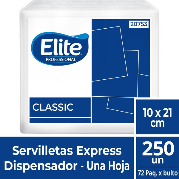 Servilleta Cocktail Express 250 Un TISSUE ELITE 