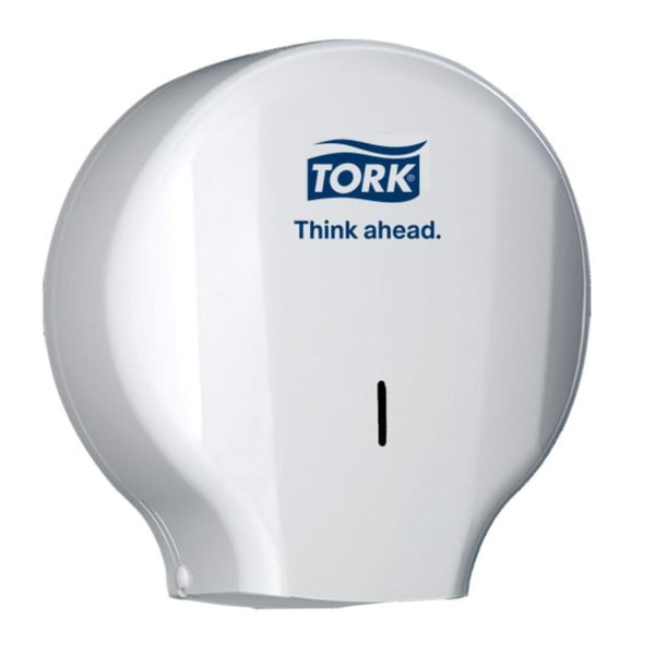 Dispensador Papel Higiénico Acrílico Blanco ASEO Y LIMPIEZA TORK 