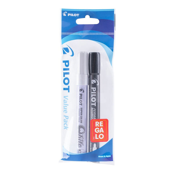 Marcador Oleo Blanco Medio + Regalo OFICINA Y LIBRERIA PILOT 