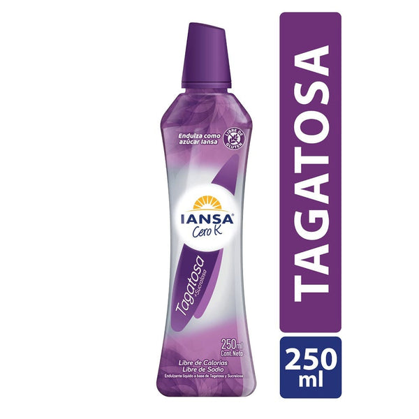 Endulzante Tagatosa+Sucralosa Liquida 250 Ml ALIMENTOS IANSA CERO K 