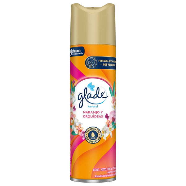 Desodorante Ambiental Aerosol Naranja/Orquídea 360 Ml ASEO Y LIMPIEZA GLADE 
