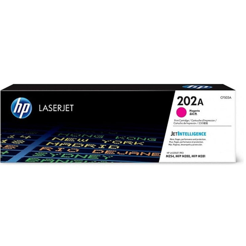 Tóner Cf503A 202A Magenta 1300 Paginas TECNOLOGÍA HP 