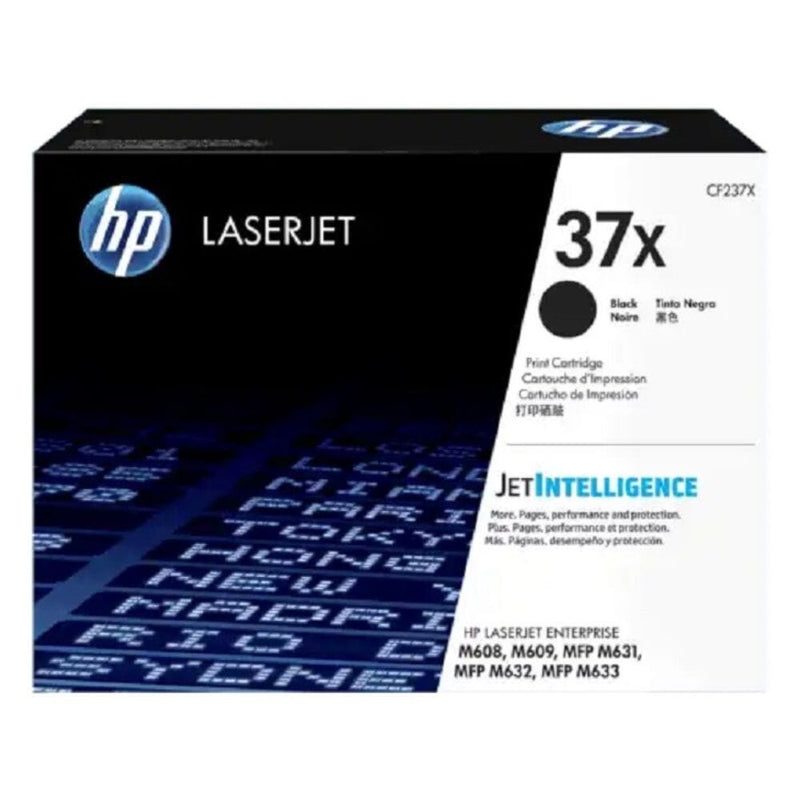 Toner Cf237X (37X) P/M631/M607 Negro TECNOLOGIA HP 