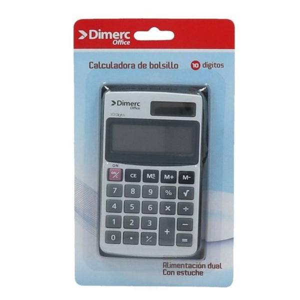 Calculadora Bolsillo 10 Digitos Mod 151 OFICINA Y LIBRERIA DIMERC 