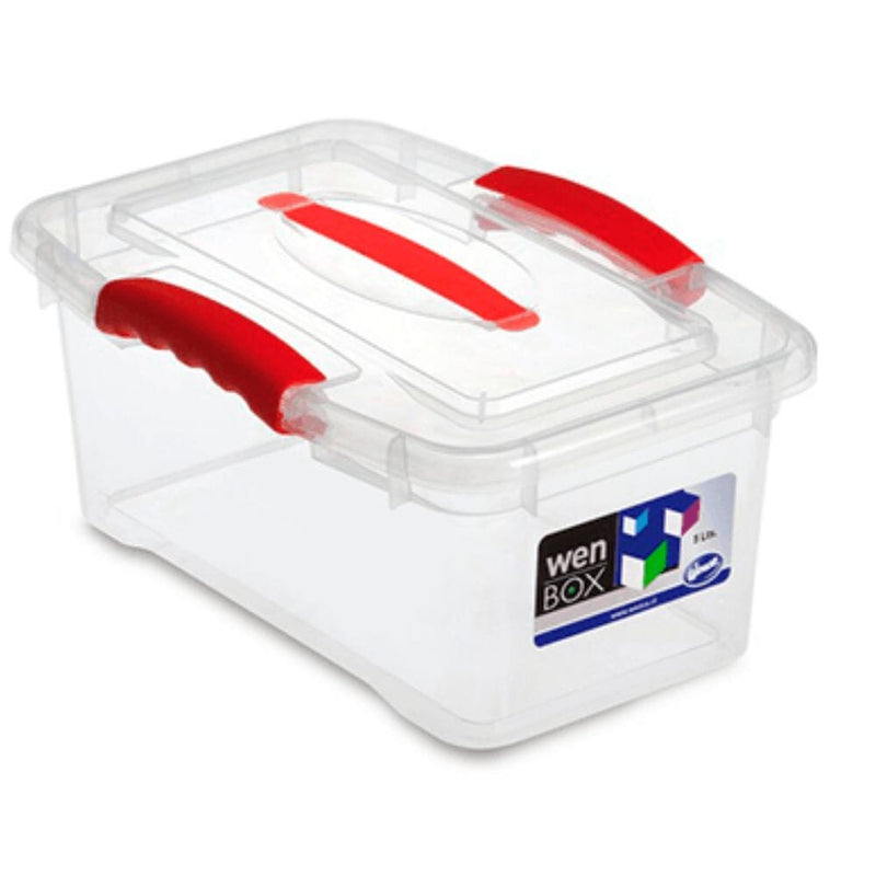 Caja Organizadora 6 Lt Wenbox HOGAR WENCO 