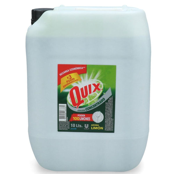 Lavalozas Liquido Bidon 10 Lt ASEO Y LIMPIEZA QUIX 