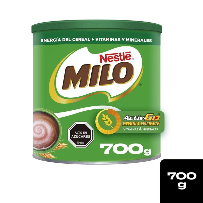 Saborizante para Leche Milo Tarro Activ-Go 700 gr Nestlé ALIMENTOS MILO 