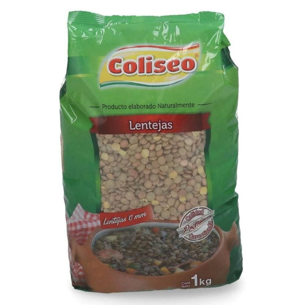 Lentejas 6 Mm 1 Kg ALIMENTOS COLISEO 