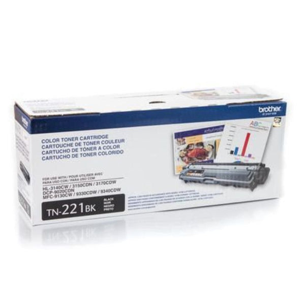 Tóner Tn221Bk Negro 2500 Paginas TECNOLOGÍA BROTHER 