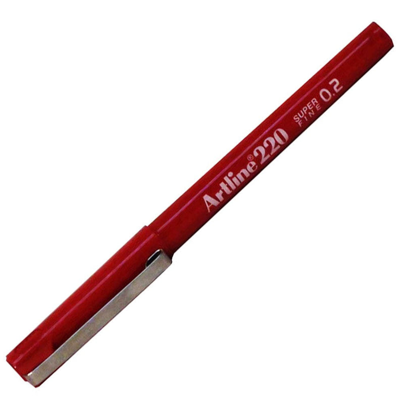 Lápiz Fibra 0.2Mm Rojo 220 Artline OFICINA Y LIBRERIA ARTLINE 