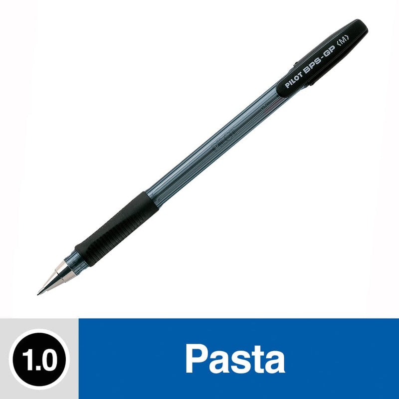 Lápiz Pasta Punta Media Negro 1.0 Mm OFICINA Y LIBRERIA PILOT 