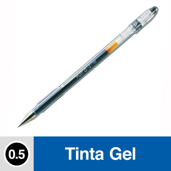 Lápiz Tinta Gel 0.5 mm Punta Fina Negro G1 OFICINA Y LIBRERIA PILOT 