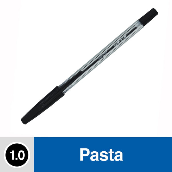 Lápiz Pasta Punta Media Negro 1.0 Mm OFICINA Y LIBRERIA PILOT 