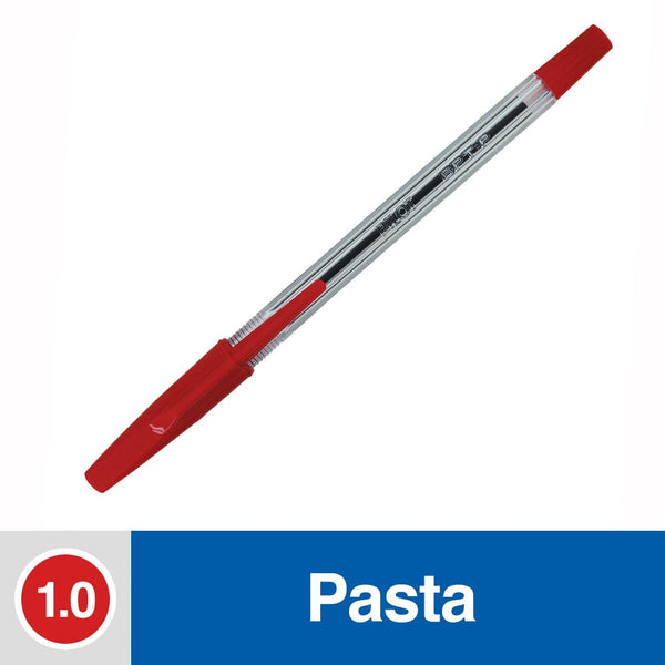 Lápiz Pasta Punta Media Rojo 1.0 Mm OFICINA Y LIBRERIA PILOT 