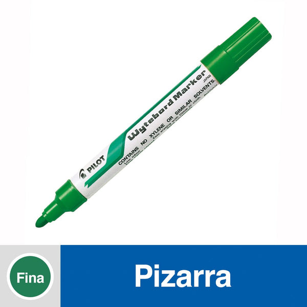 Marcador Pizarra Recargable Punta Redonda Color Verde Wbma Tm OFICINA Y LIBRERIA PILOT 