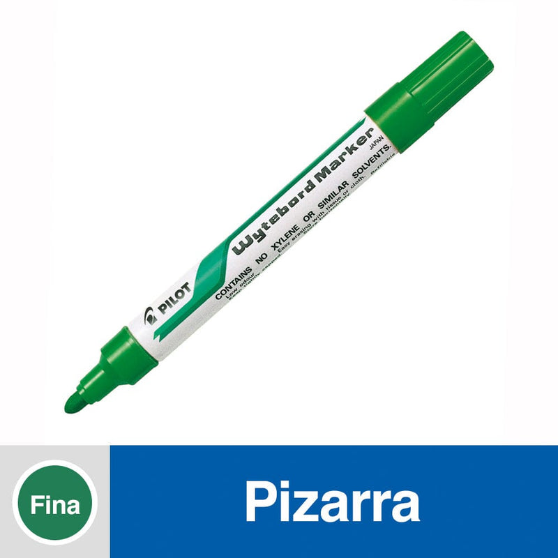 Marcador Pizarra Recargable Punta Redonda Color Verde Wbma Tm OFICINA Y LIBRERIA PILOT 