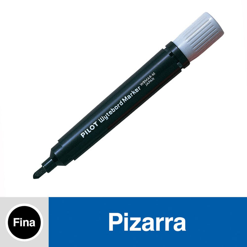 Marcador Pizarra Punta Redonda Negro OFICINA Y LIBRERIA PILOT 
