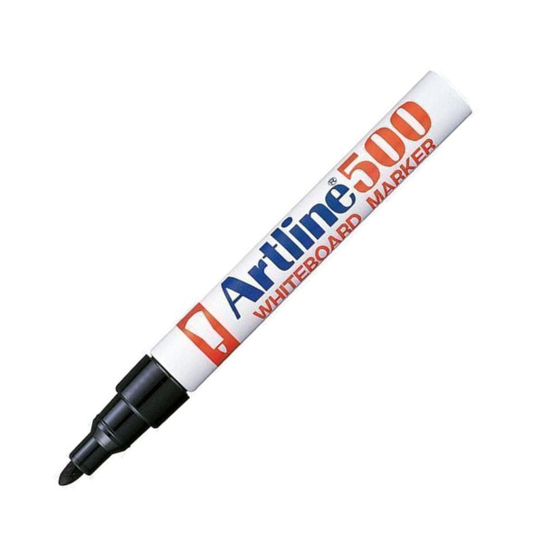 Marcador Pizarra Recargable Punta Redonda 500 Negro OFICINA Y LIBRERIA ARTLINE 