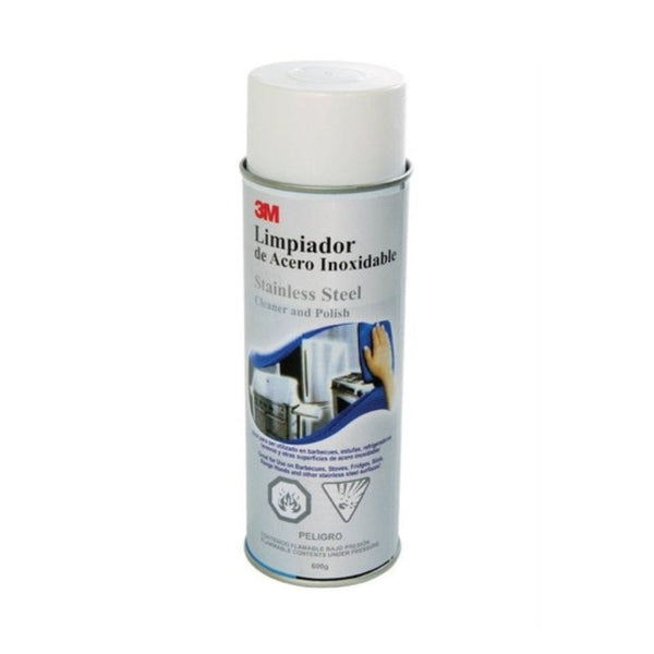 Limpiador Acero Inoxidable En Lata 600 Gr ASEO Y LIMPIEZA 3M 