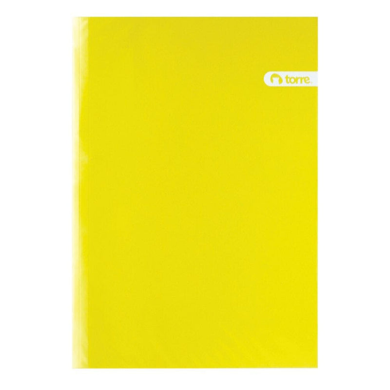 Carpeta Plastificada Oficio Amarillo OFICINA Y LIBRERIA TORRE 