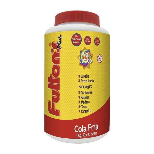 Cola Fría Escolar 1 Kg OFICINA Y LIBRERIA FULTONS 
