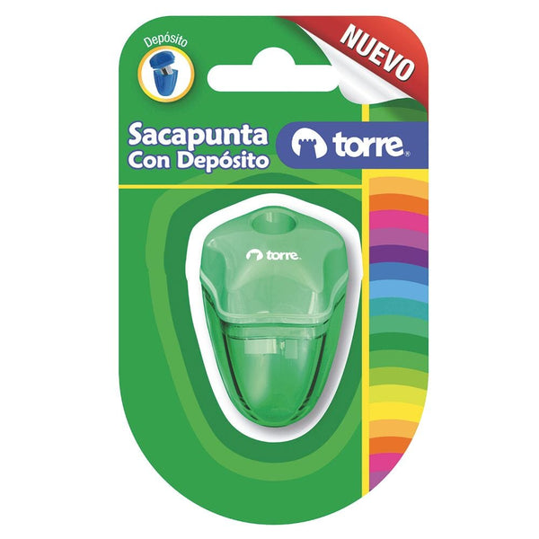 Blistec Sacapuntas Con Deposito Estrella Colores Surtidos 1 Un OFICINA Y LIBRERIA TORRE 