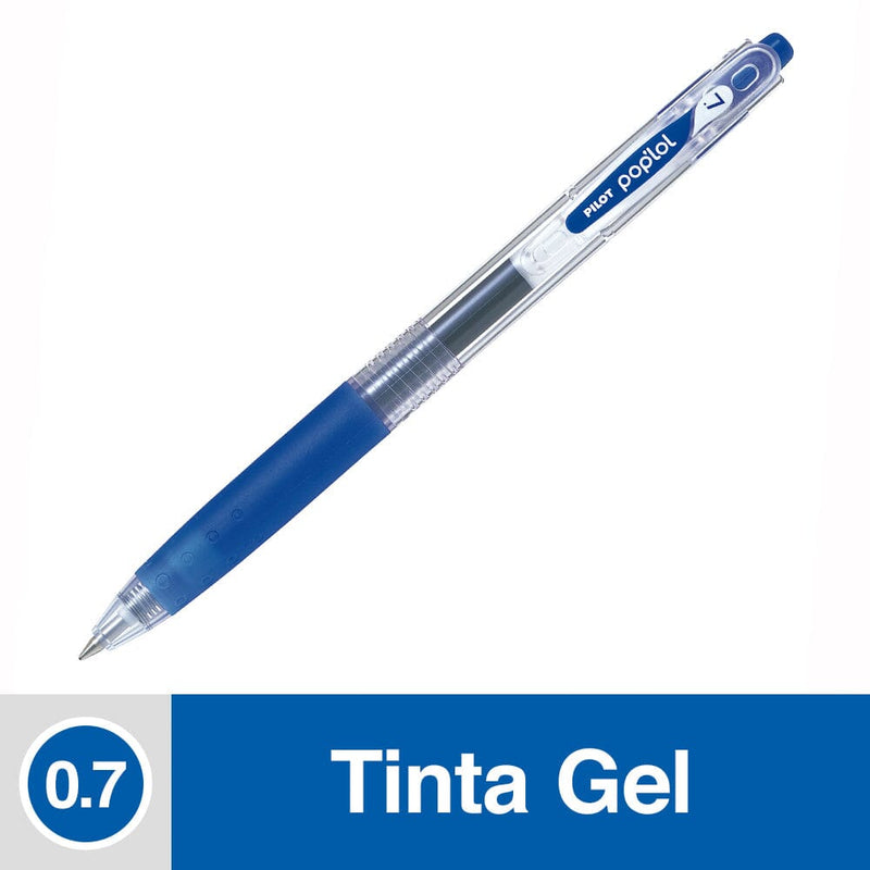 Lápiz Gel 0.7 mm Punta Media Azul Poplol OFICINA Y LIBRERIA PILOT 