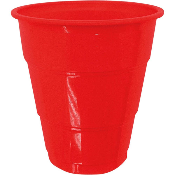 Set 10 Vasos Rojos 210 Cc BIG PARTY 