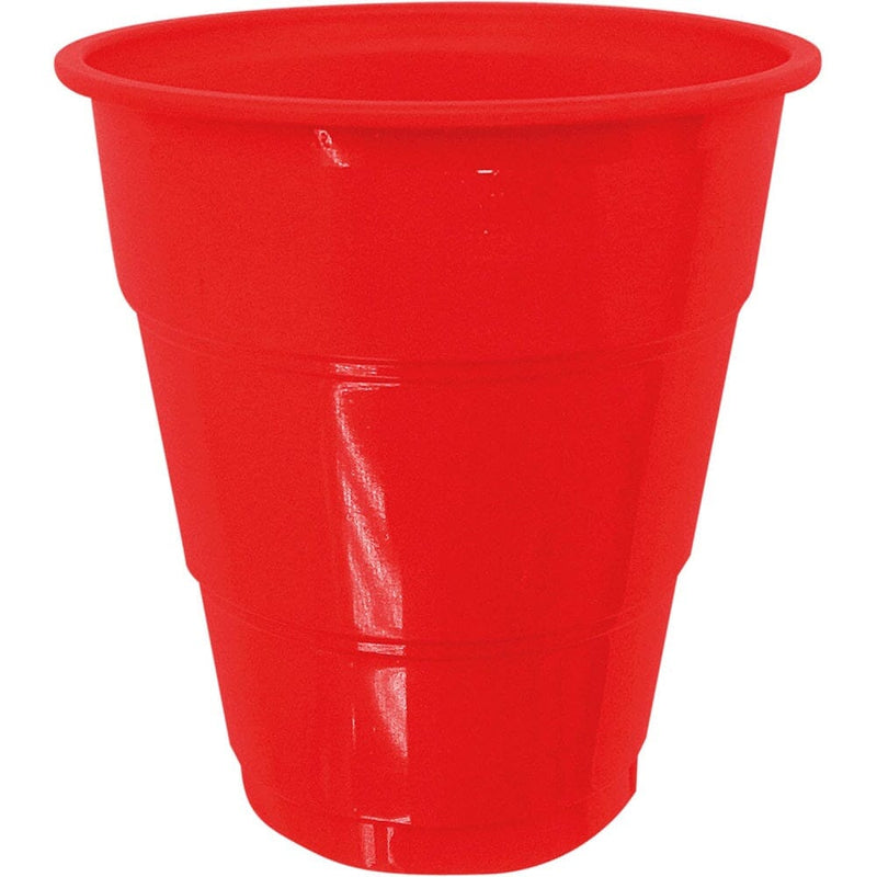 Set 10 Vasos Rojos 210 Cc BIG PARTY 