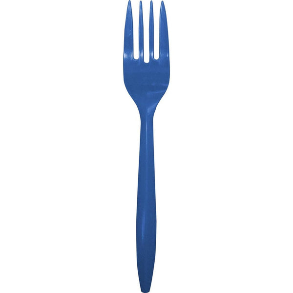 Set 10 Tenedores Azules BIG PARTY 