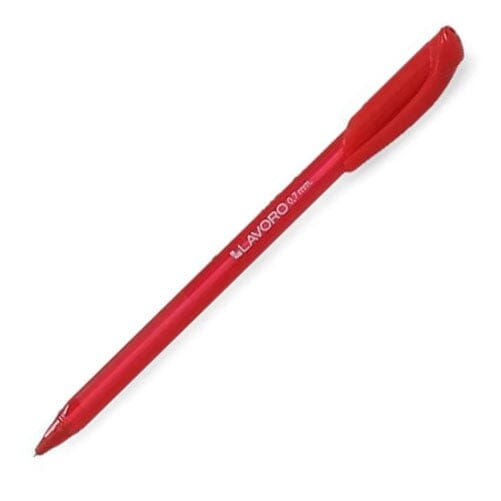 Lápiz Tinta Semi Gel 0.7 Mm Rojo OFICINA Y LIBRERIA LAVORO 