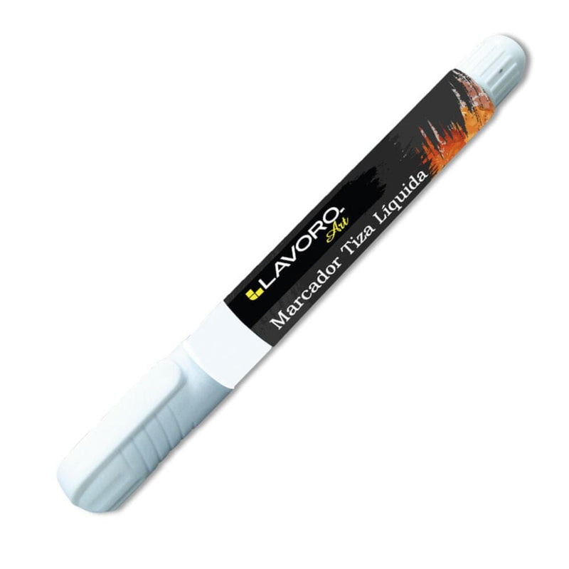 Marcador Tiza Liquida Blanco OFICINA Y LIBRERIA LAVORO 