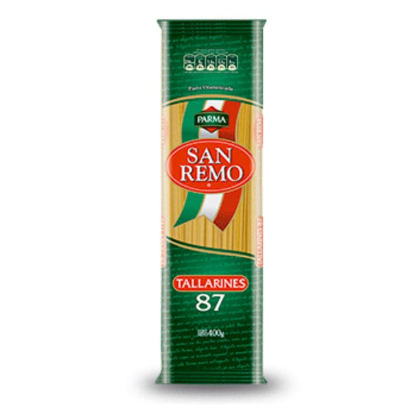 Fideo Tallarín 87 400Gr ALIMENTOS SAN REMO 