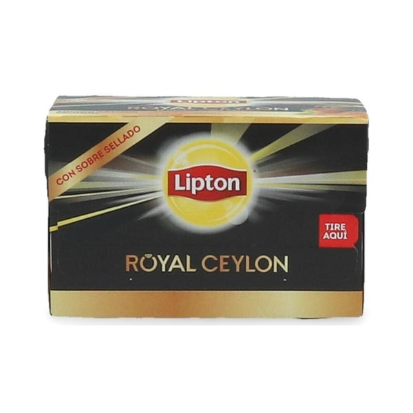 Té Negro 20 Bolsas Ceylán Royal ALIMENTOS LIPTON 