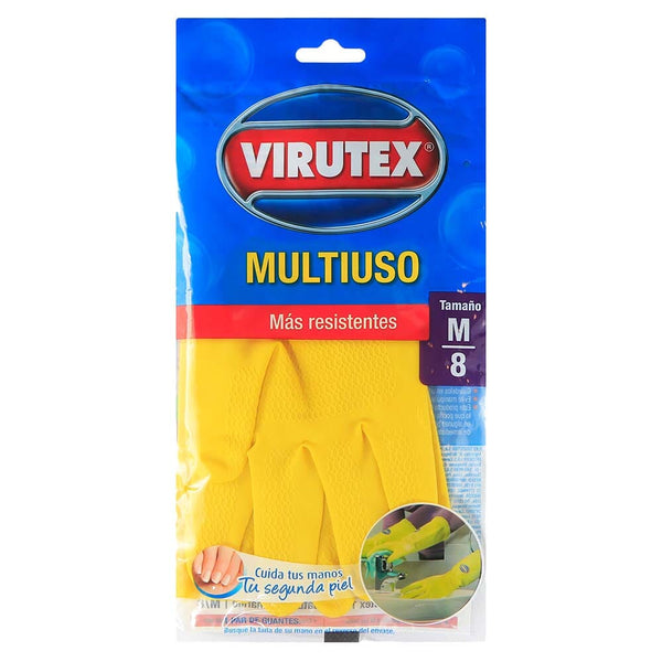 Guante Latex Multiuso Talla M ASEO Y LIMPIEZA VIRUTEX 