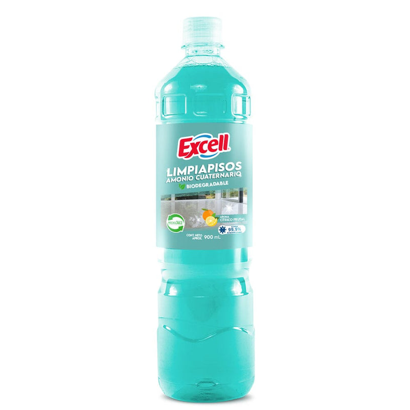 Limpiador Piso Con Desinfectante Cítrico Frutal 900 Ml EXCELL 