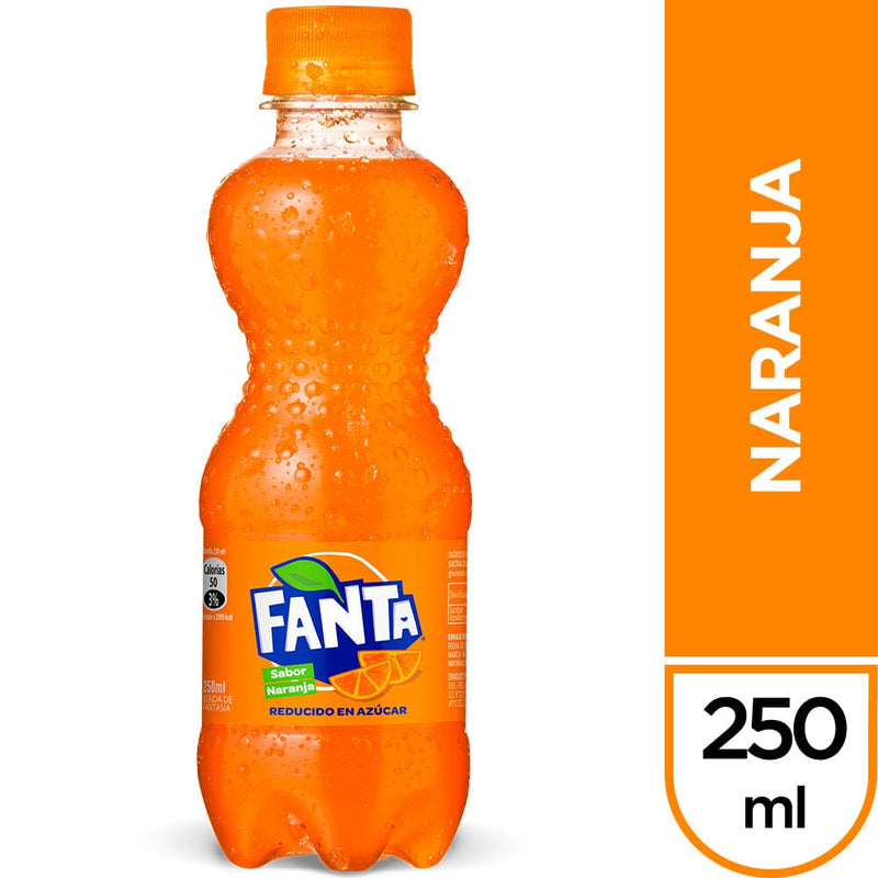 Bebida Fanta Mini Botella 250 cc ALIMENTOS FANTA 