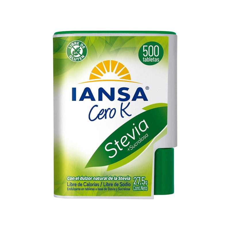 Endulzante En Tabletas Stevia 500 Un Sens Cero K ALIMENTOS IANSA 