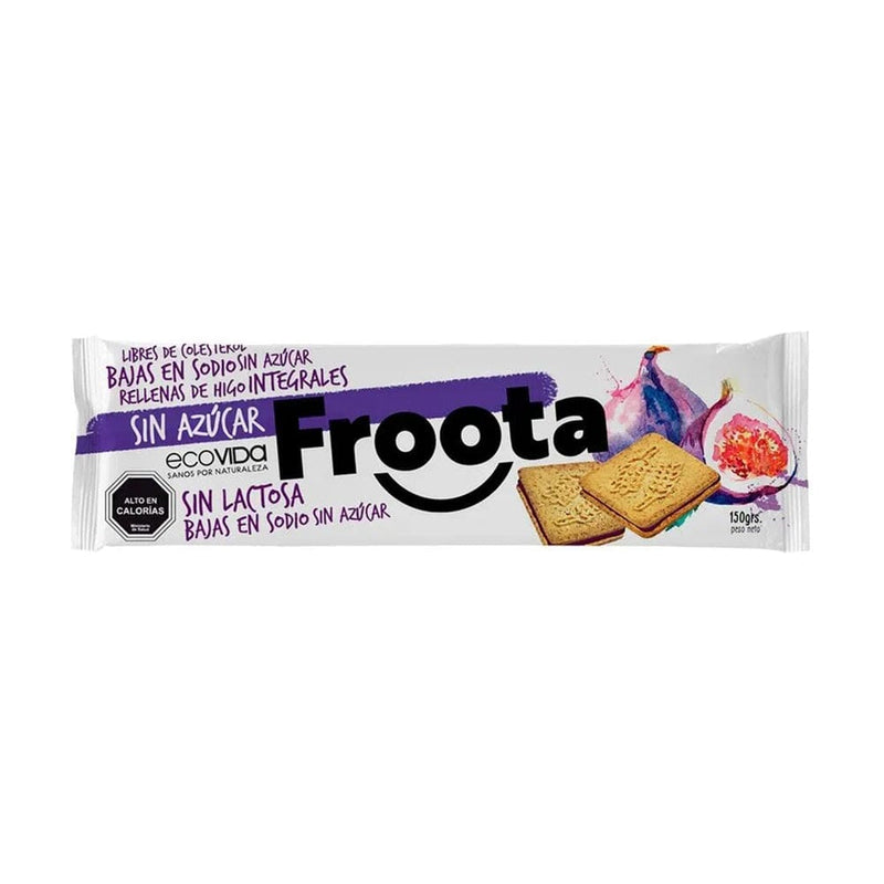 Galleta Sin Azúcar Emparedado Higo 150 Gr ALIMENTOS ECOVIDA 