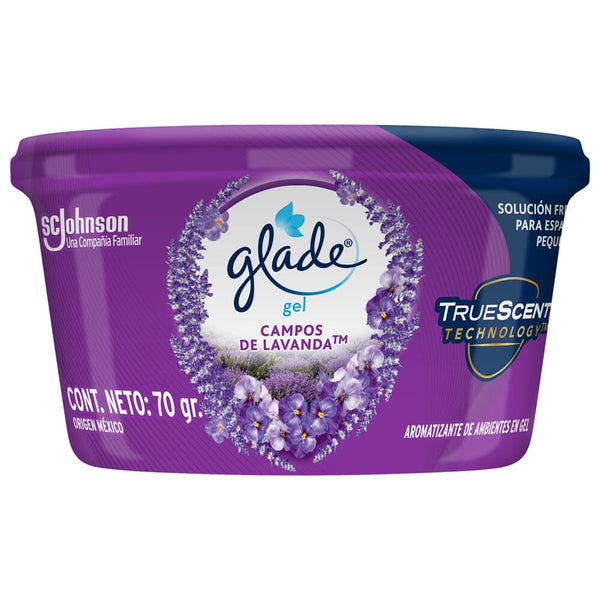 Desodorante Ambiental Mini Gel 70 gr Lavanda ASEO Y LIMPIEZA GLADE 