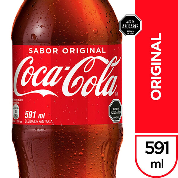 Bebida Desechable Normal 591 Cc ALIMENTOS COCA COLA 