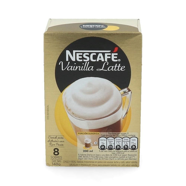 Café Instantáneo Vainilla Stick 18.5 Gr 8 Un ALIMENTOS NESCAFE 