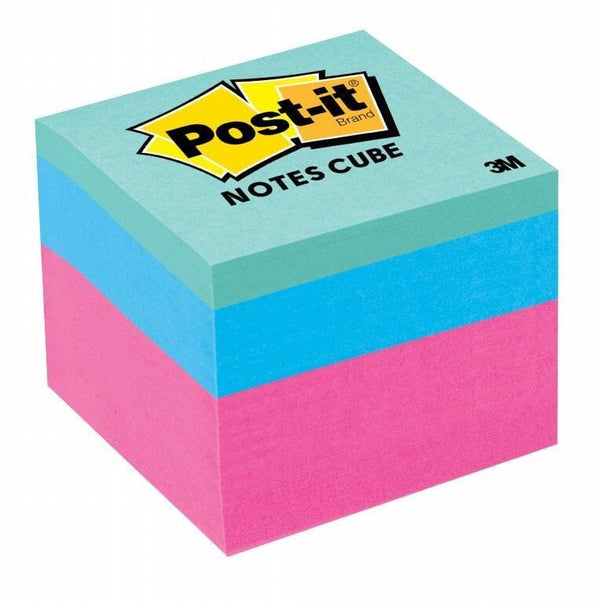 Nota Adhesiva 3M Post It Cubo 2051 Flt Blk 400 Hojas Colores Surtidos OFICINA Y LIBRERIA 3M 