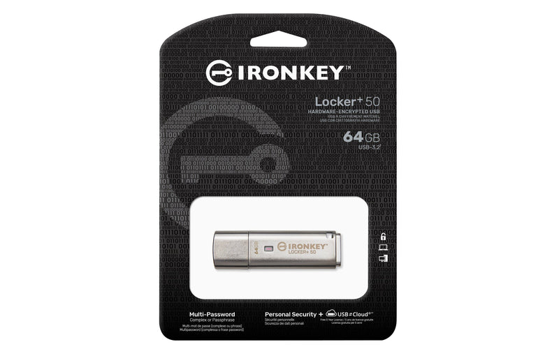 Pendrive Ironkey Locker+50 64Gb