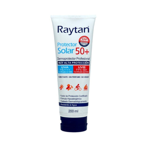 Protector Solar Factor 50 200 Ml RAYTAN 