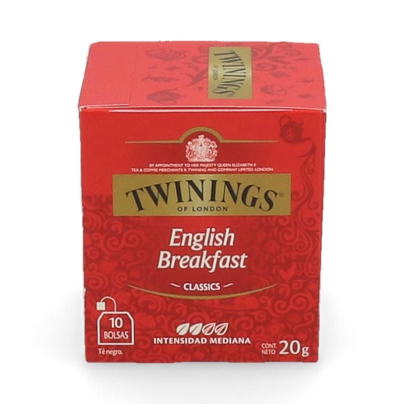 Te Negro English Breakfast 10 Bolsas TWININGS 