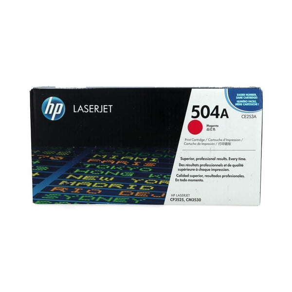 Toner 504A Ce253A Magenta Cp3525/Cm3530Mfp5K HP Magenta 